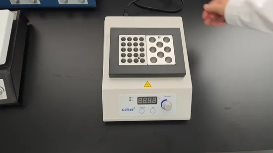 Blocco termico a secco in metallo Riscaldatore a blocco a secco Blocco di calore per bagno a secco