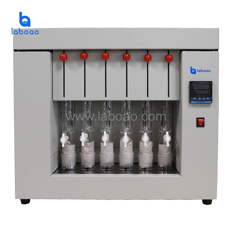 Determination of Crude Fat Soxhlet Extraction Equipment Fat Analyzer