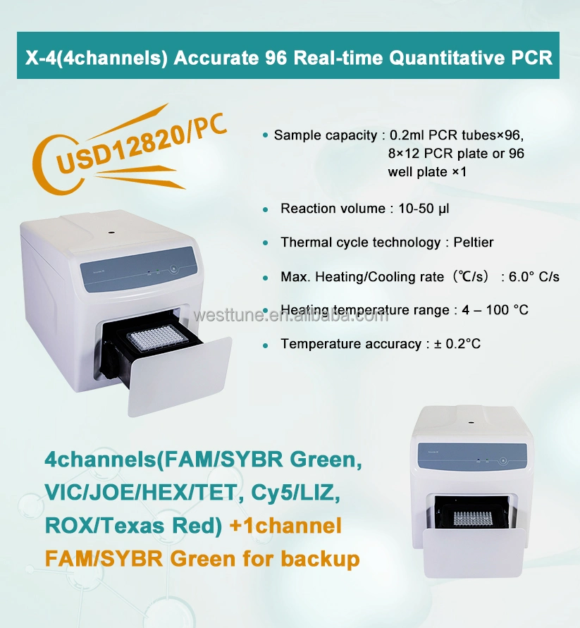 Gradient 2 Blocks DNA Thermal Cycler PCR Machine